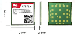 SIMCOM Wireless Solution A7672S-FASE (with GNSS + BLE ) - WI-2383-D