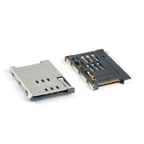 Micro SIM Card Connector; PUSH PUSH,8Pin SIM094 SI - SI-609-D