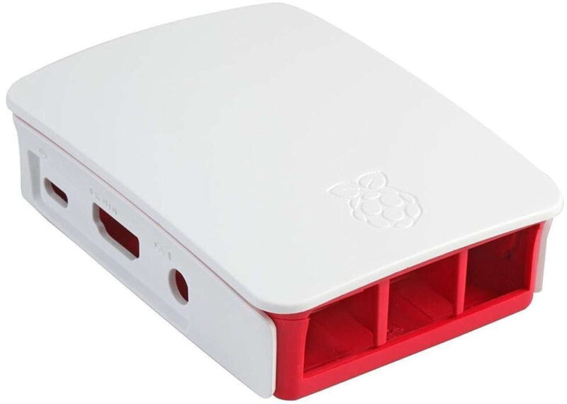 Raspberry Pi 3 Case White-Red - RA-2720-D